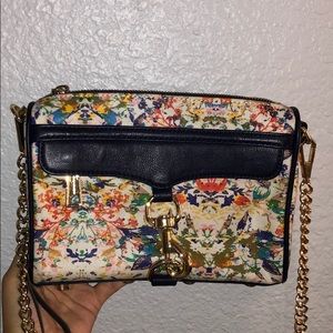 Rebecca Minkoff floral print cross body bag